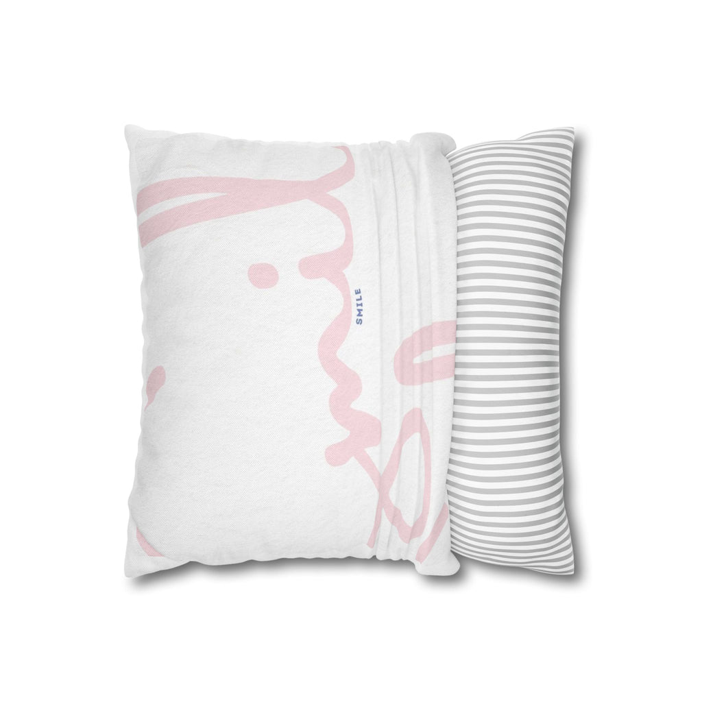 She said It | Smile, you worth it pillowcase