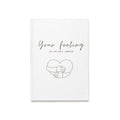 She said It| Your Feeling Is The Only Compass Hardcover Journal A5